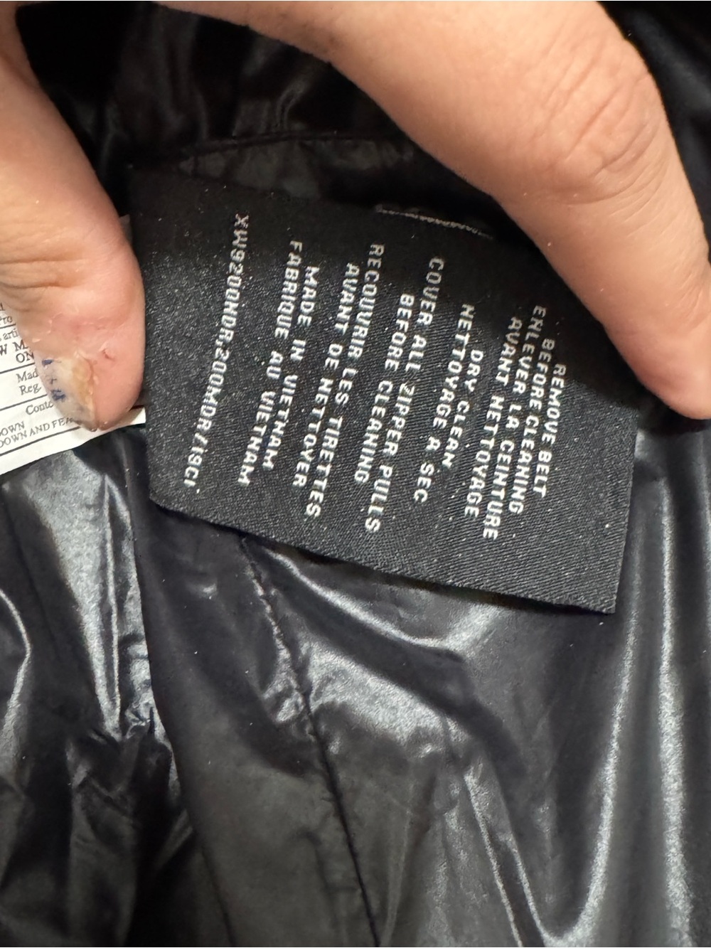 SAM New York Millenium Puffer Down Ski Jacket~Black With Natural Racoon Fur (L) - Picture 7 of 16
